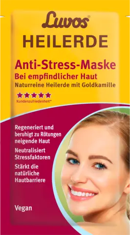 Heilerde Anti-Stress-Maske von LUVOS