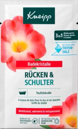 Badekristalle Rücken & Schulter von KNEIPP
