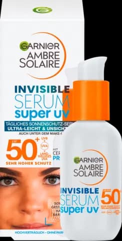 Invisible Serum Super UV Sonnenschutz-Serum LSF 50+ von AMBRE SOLAIRE