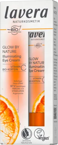 Illuminating Eye Cream Glow by Nature von LAVERA