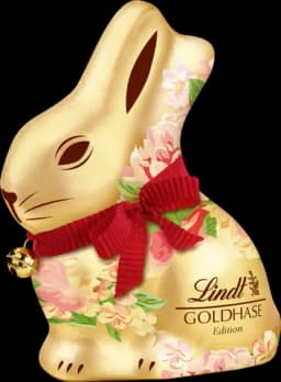 Blumen Edition, Goldhase von LINDT