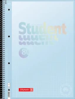 Collegeblock A4 Lineatur 28 Pastell 2 von BRUNNEN
