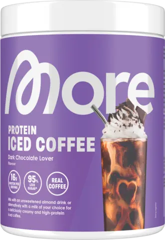 Protein Iced Coffee Dark Chocolate Lover von MORE