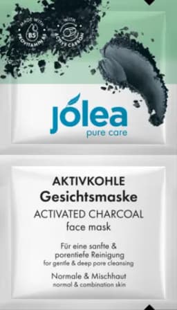 Gesichtsmaske Aktivkohle von jolea