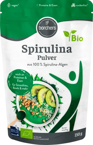 Bio Premium Spirulina Pulver von BORCHERS