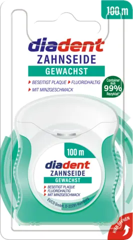 Zahnseide Gewachst von DIADENT