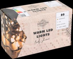 LED-Kette 80LEDS warmweiß 1,5m von DIV.SAISONMARKEN