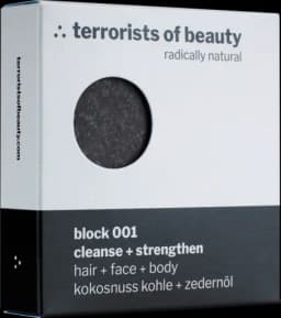 Seife block 001 cleanse + strengthen von THEREFORE BEAUTY