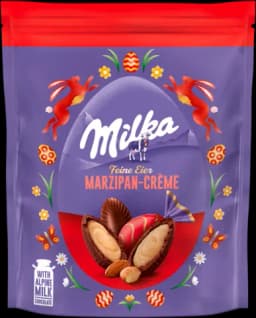 Feine Eier Marzipan-Crème von MILKA