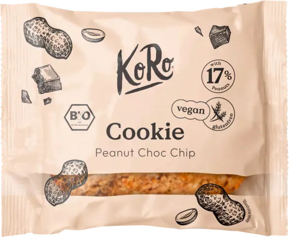 Bio Cookie Peanut Choc Chip von KORO