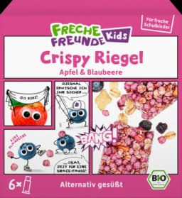 Bio Crispy Riegel Apfel&Blaubeere von ERDBÄR