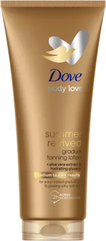 Summer Revival Body Lotion für mittlere bis dunkle Haut von DOVE