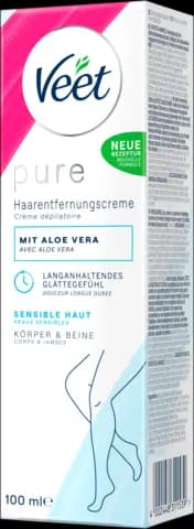 Pure Haarentfernungscreme sensible Haut von VEET