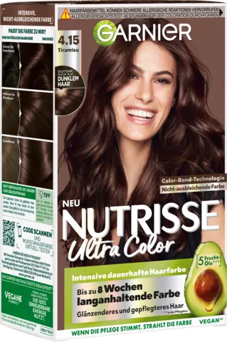 Nutrisse Farbsensation 4.15 tiramisu braun von GARNIER NUTRISSE