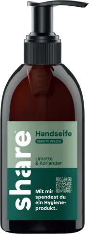 Flüssigseife Limette & Koriander von SHARE