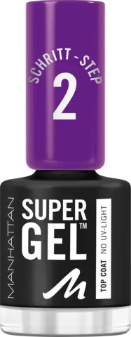 Super Gel Top Coat 001 clear von MANHATTAN