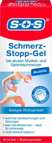 Schmerz-Stopp-Gel von SOS