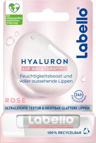 Hyaluron Lip Moisture Plus rose von LABELLO
