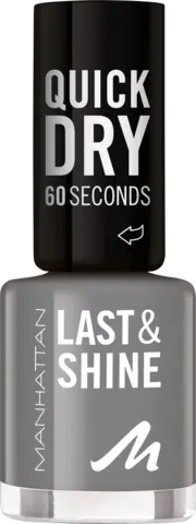 Last & Shine Nagellack 230 set in stone von MANHATTAN