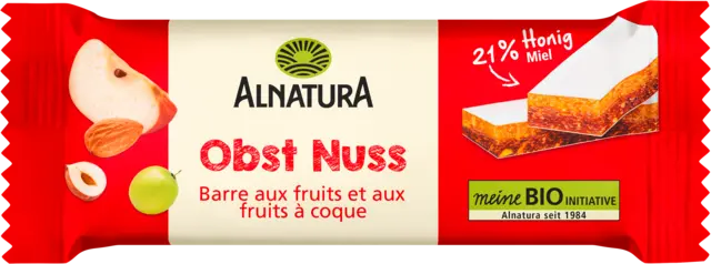 Bio Obstsalat Riegel von ALNATURA