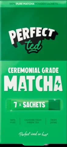 PerfectTed Matcha Pulver Sticks von PerfectTed