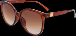 Damen Sonnenbrille Kunststoff braun von DIV.SAISONMARKEN