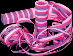 Luftschlangen Mädchen lila/pink/rosa von TIB