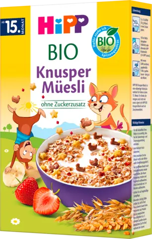 Bio Knusper-Müesli ab 15. Monat von HIPP