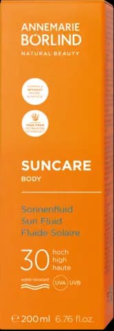Suncare Body Sonnenfluid LSF30 von ANNEMARIE BÖRLIND