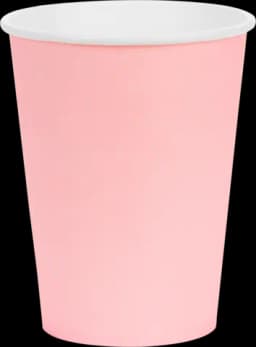 Pappbecher hellrosa 250 ml von DIV.SAISONMARKEN