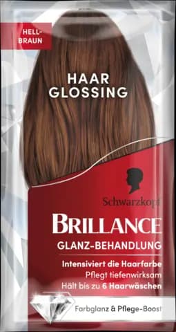 Glossing Sachet Hellbraun von BRILLANCE