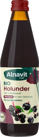 Bio Holunder Direktsaft von ALNAVIT