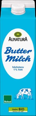 Weidemilch Buttermilch von ALNATURA