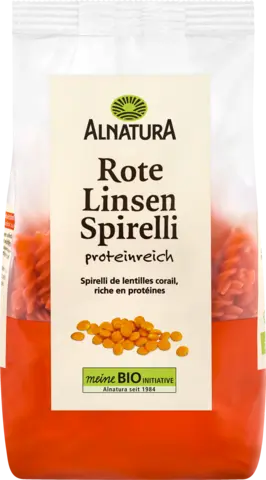 Bio Rote Linsen Spirelli von ALNATURA