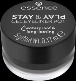 Stay & Play Gel Eyeliner black 01 von ESSENCE