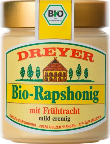 Bio Rapshonig mit Frühtracht von DREYER