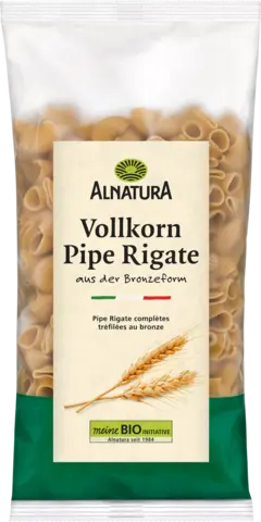 Bio Vollkorn Pipe Rigate No. 45 von ALNATURA