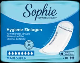 Hygiene-Einlagen Maxi Super von SOPHIE
