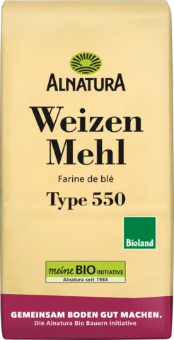 Bio Weizenmehl Type 550 von ALNATURA
