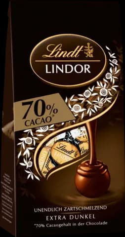 LINDOR Beutel, Dark 70% von LINDT