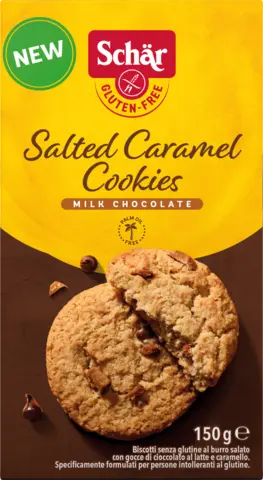 Salted Caramel Cookies von SCHÄR