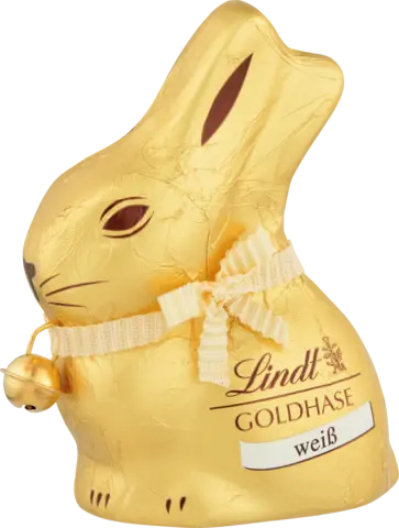 Goldhase weiss von LINDT