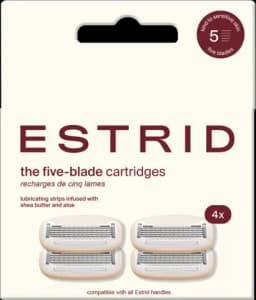 the five-blade cartridges von ESTRID