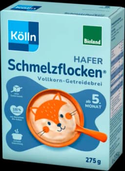 Schmelzflocken Hafer Vollkorn-Getreidebrei ab 5. Monat von KOELLN