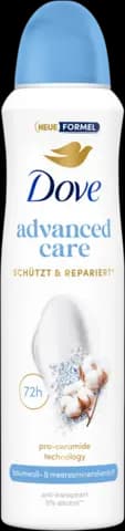 Deospray Advanced Care Baumwoll&Meresmineralienduft von DOVE
