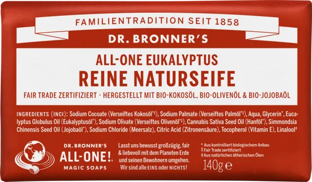 Reine Naturseife Eukalyptus von DR.BRONNERS