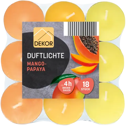 Duftlichte Mango-Papaya von DEKOR