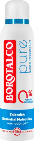 Deo Spray pure natural von BOROTALCO