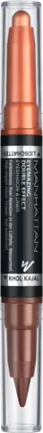 Eyemazing Double Ended Eyeshadow & Eyeliner 002 molten metal von MANHATTAN