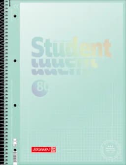 Collegeblock A4 Lineatur 28 Pastell von BRUNNEN